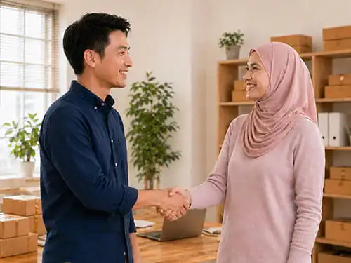 cara bergabung bisnis happy growth