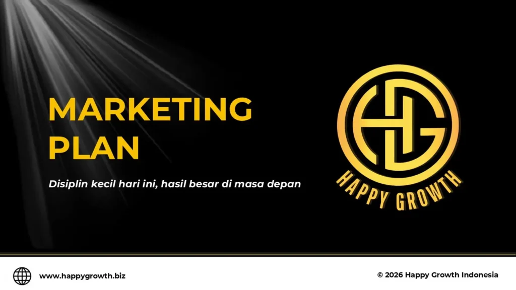 slide marketing plan happy growth 1