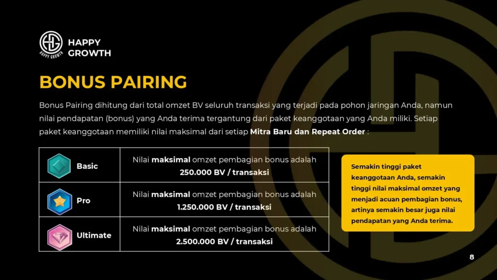 slide marketing plan happy growth 9